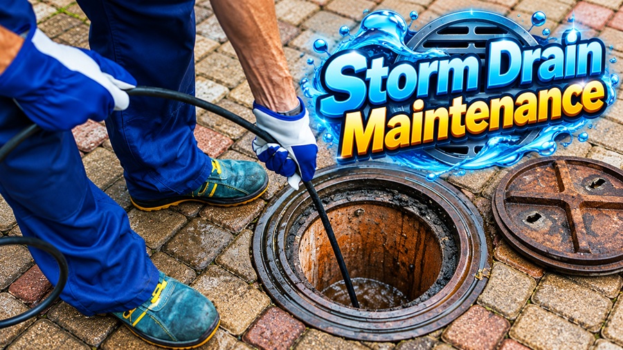 Storm Drain Maintenance: Debris, Sediment, Inspection, and Prevention