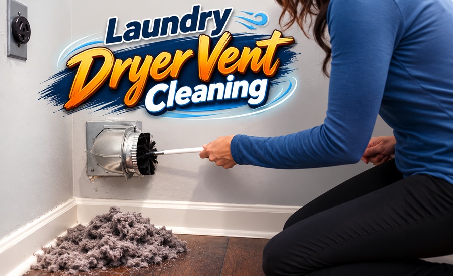 laundry dryer vent cleaning