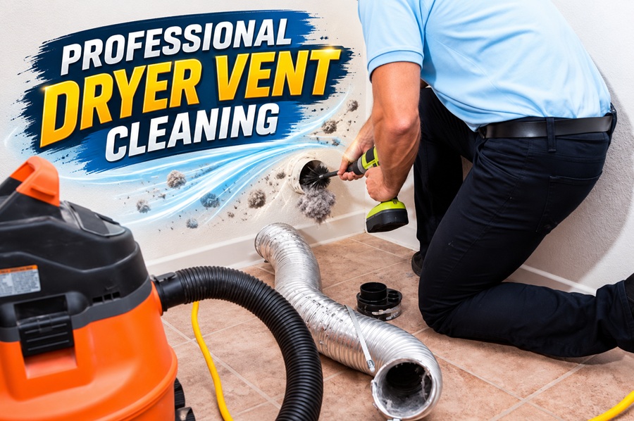 professional dryer vent cleaning